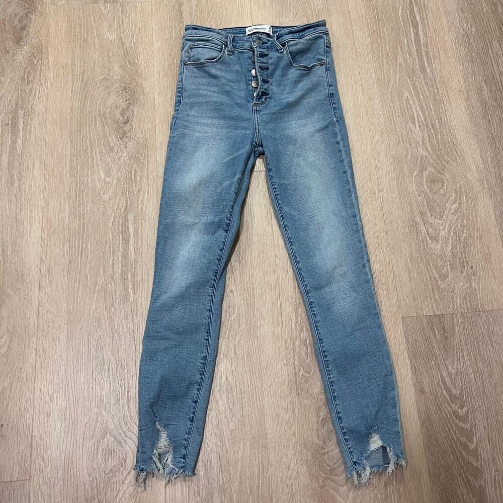 Abercrombie-fitch Women's Blue Jeans